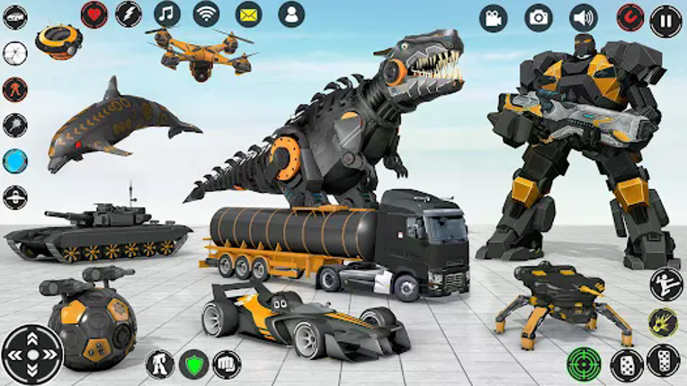 Dolphin Robot Transform Wars screenshot