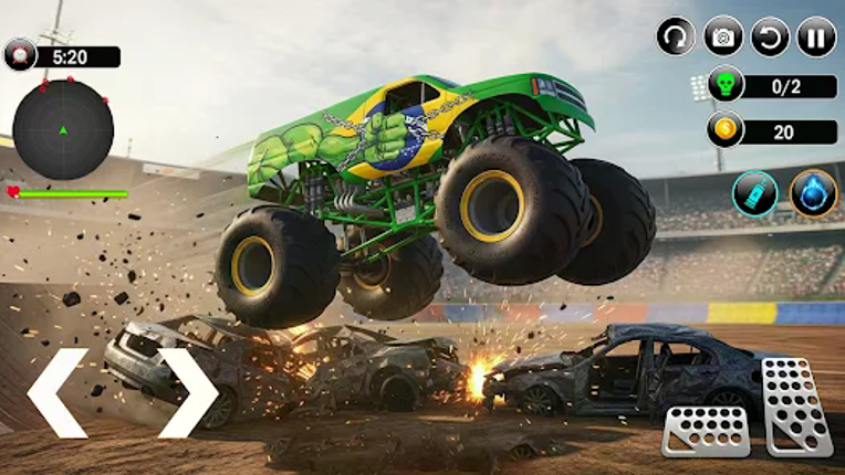 US Off-road Monster Truck Game Image