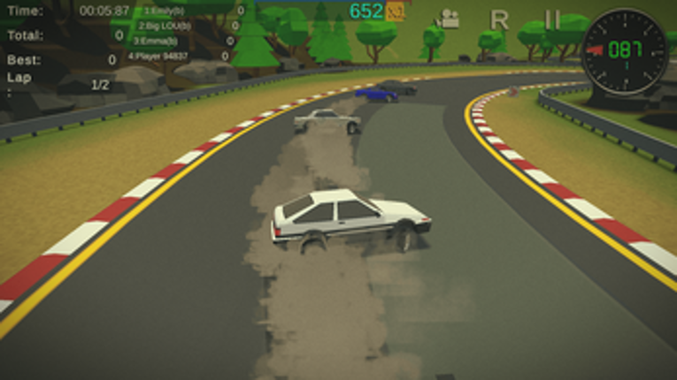 Amateur Drift Racing: Hot Asphalt Image