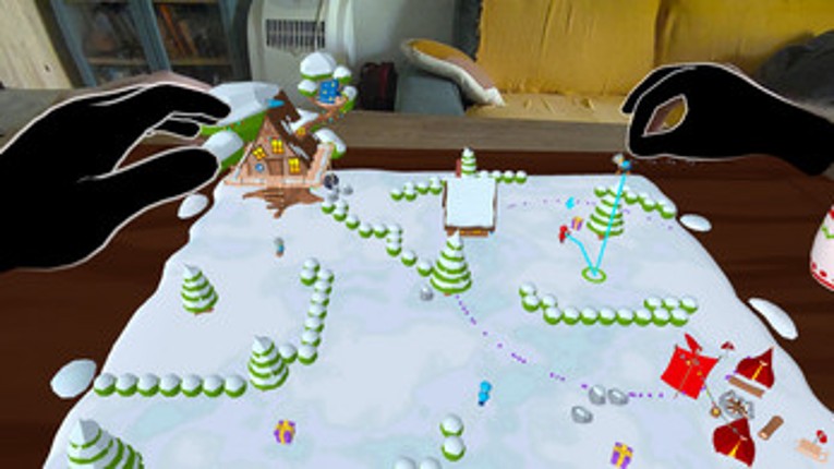 Gifts and snowballs Image