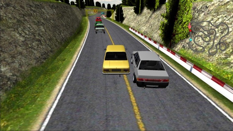 Russian Car Lada Racing 3D screenshot