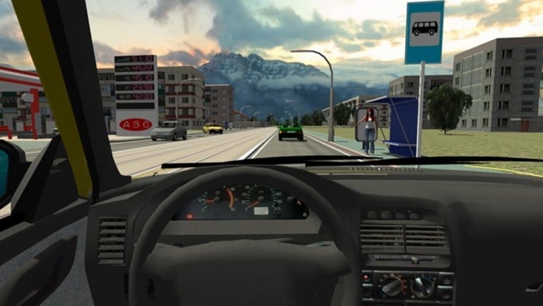 Russian Taxi Simulator 3D screenshot