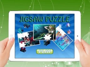 Sea World Mermaid Jigsaw Puzzles - Easy &amp; Hard Image