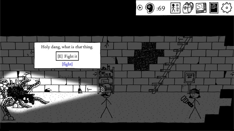 Shadows Over Loathing screenshot