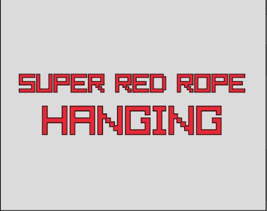 Super Red Rope Hanging Image