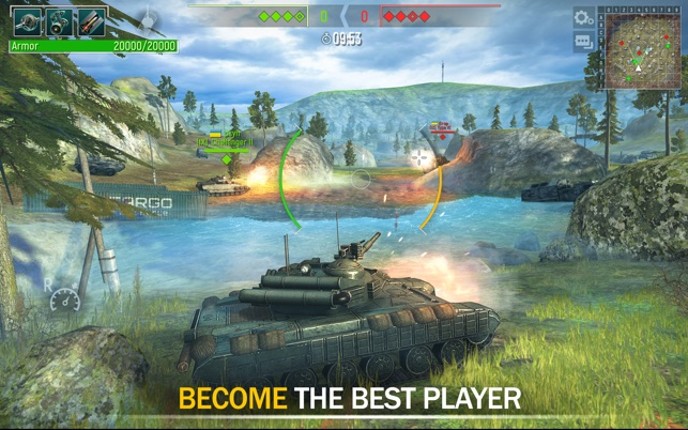 Tank Warfare: War Game blitz screenshot