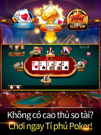 Tỉ phú Poker screenshot