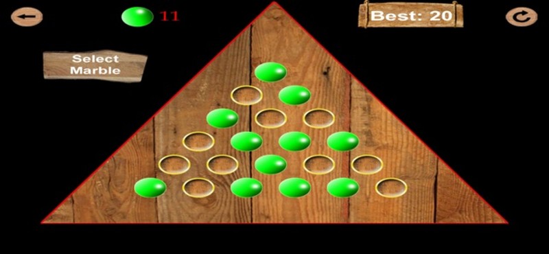 Triangle Peg Deluxe screenshot