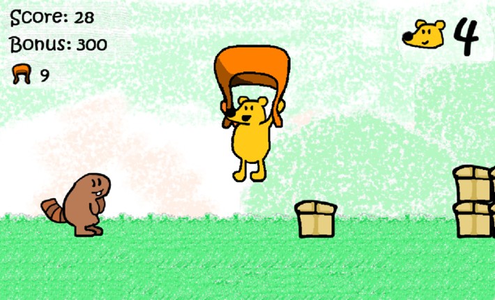 Winnie-the-Pooh Hops for Honey screenshot