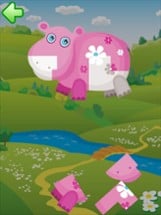 Animal puzzle for kids and toddlers Image