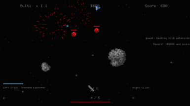 Asteroids... But Roguelite Image