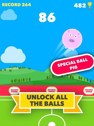Bounce Finger Soccer screenshot
