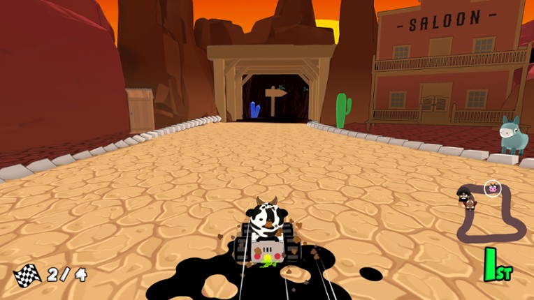 Cowboy Kart screenshot