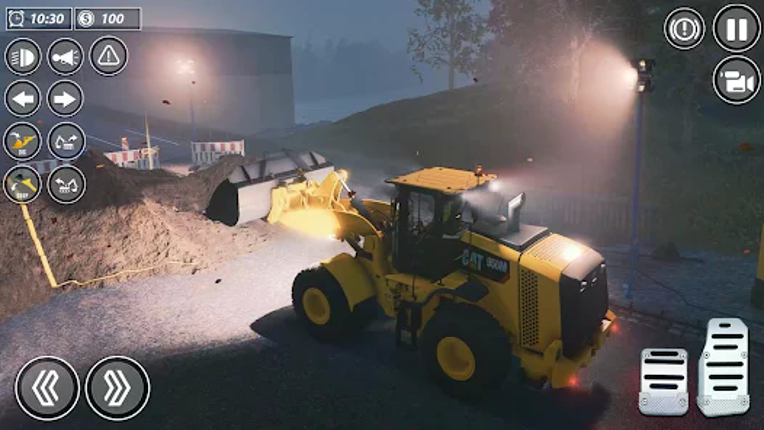 JCB Game: Snow Construction 3D screenshot