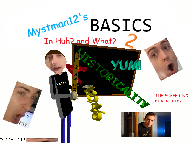 Games like Mystman12's Basics in "Huh?" and "What?"