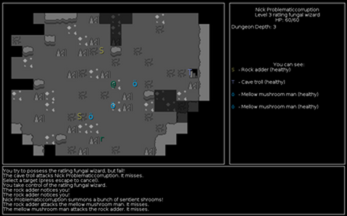 Possession: Escape from the Nether Regions (Gamejam version) screenshot