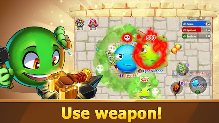 Hungry Battle: Multiplayer PVP screenshot