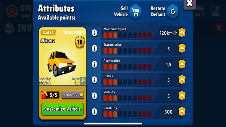 GTR: Garage Town Racing screenshot