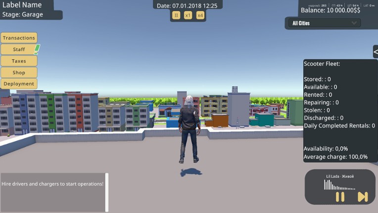Kicksharing Tycoon screenshot