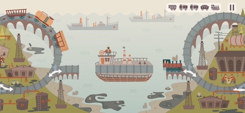 Logic Train: Railway Puzzle screenshot