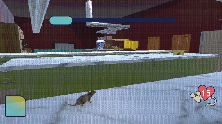 Low Poly Mouse Game screenshot