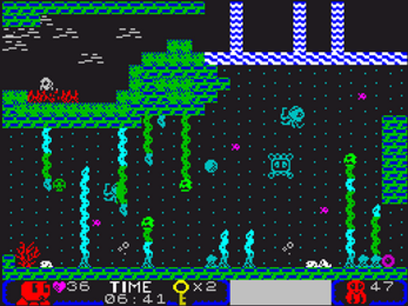 Pulplife zx spectrum edition screenshot