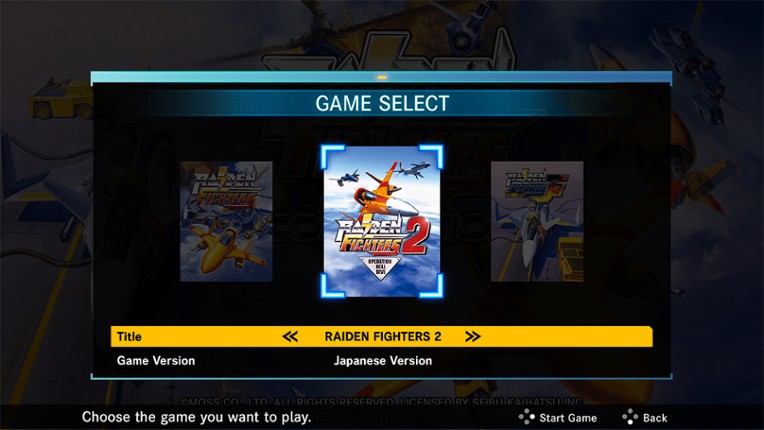 Raiden Fighters 2: Operation Hell Dive Image