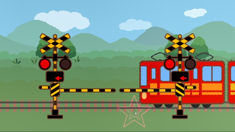 Railroad crossing play screenshot