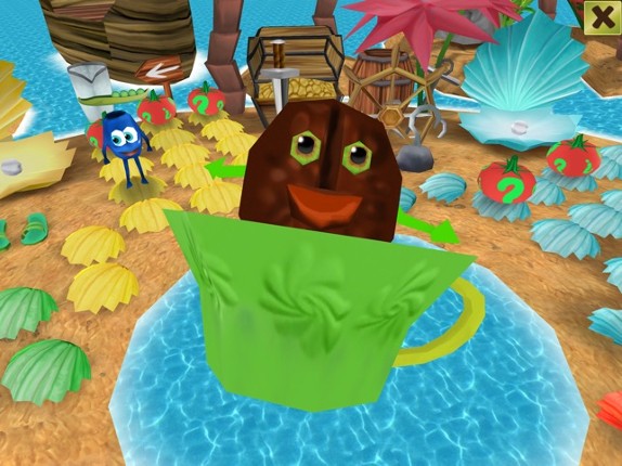 Roll in Veggie Ludo Land screenshot