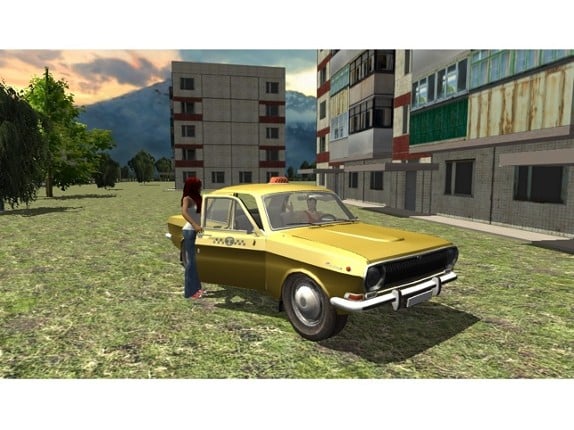 Russian Taxi Simulator 3D screenshot