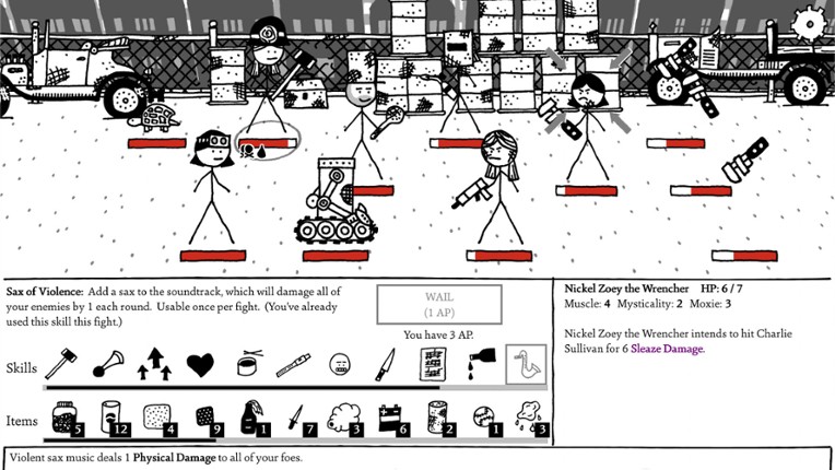 Shadows Over Loathing screenshot