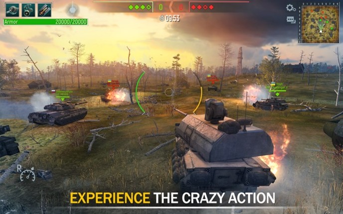 Tank Warfare: War Game blitz screenshot