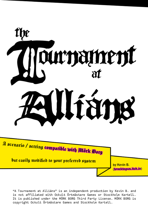 Games like The Tournament at Alliáns