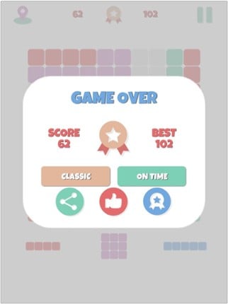 1010 puzzle game screenshot