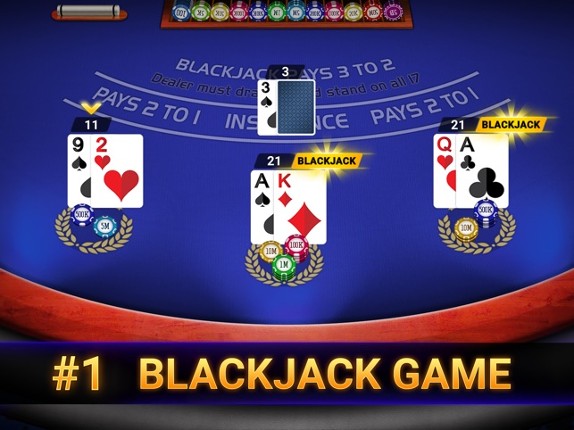 Blackjack 21: online casino screenshot