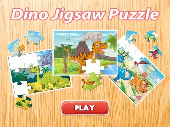Dinosaur Puzzle for Kids - Dino Jigsaw Puzzles Games Free for Toddler and Preschool Learning Games Image