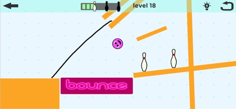 Draw Bowling screenshot