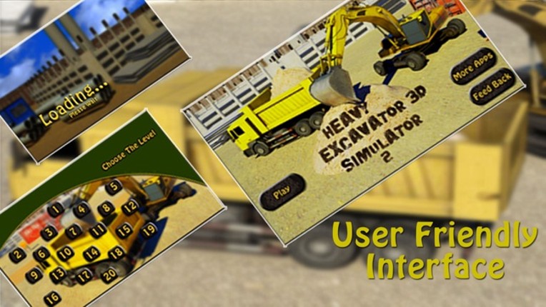 Excavator Simulator 3D - Drive Heavy Construction Crane A real parking simulation game screenshot