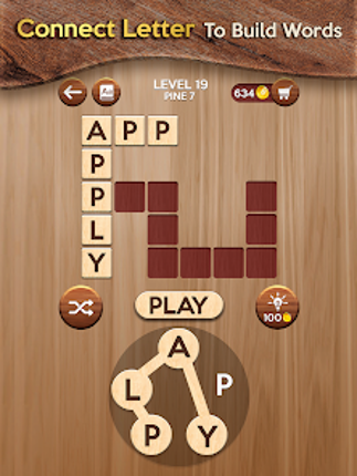 Woody Cross: Word Connect screenshot