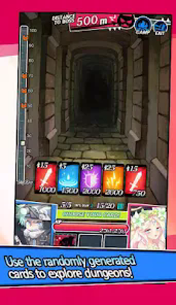 Dungeon&Girls: Card Battle RPG screenshot