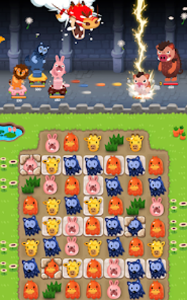 Pokopoko: Bunny Match 3 Puzzle screenshot