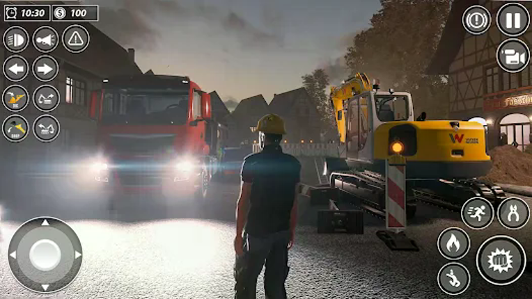 JCB Game: Snow Construction 3D screenshot