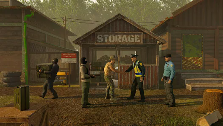 Border Patrol Police Game screenshot