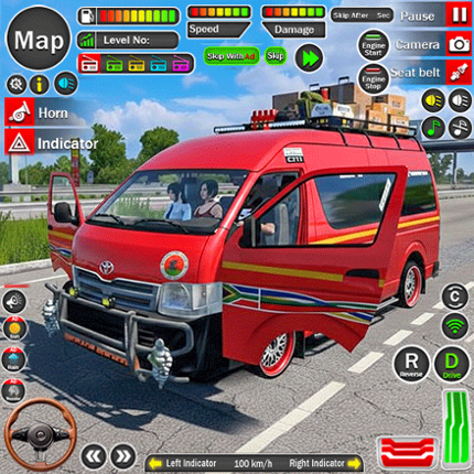 Van Driving Dubai Van Game Image
