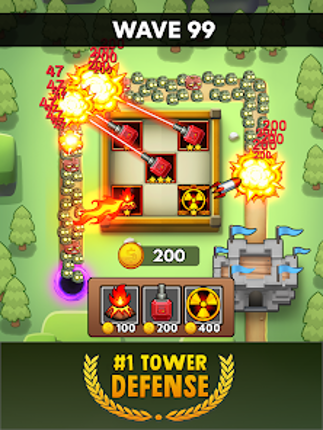 Merge Clash: Tower Defense TD screenshot