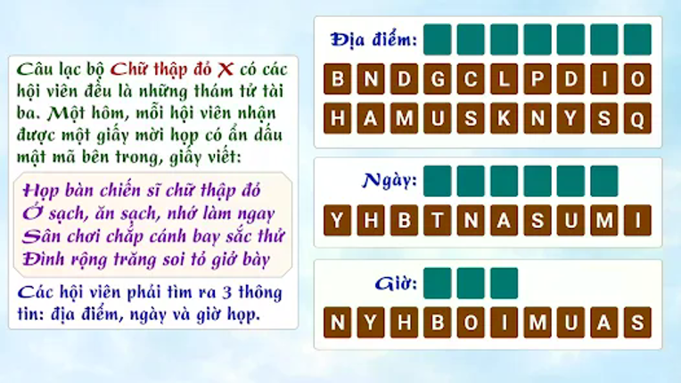 Qua Sông Phá Án -Giải đố logic screenshot