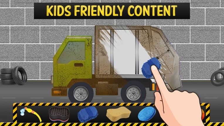 Garbage Truck Wash Salon : Cleanup Messy Trucks After Waste Collection screenshot