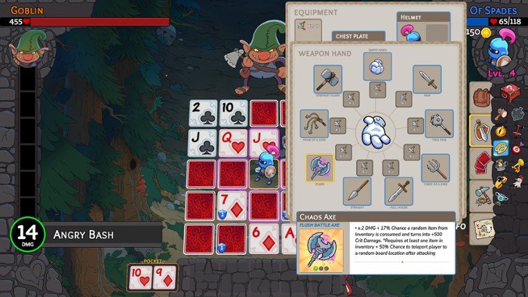 Hero's Hand screenshot