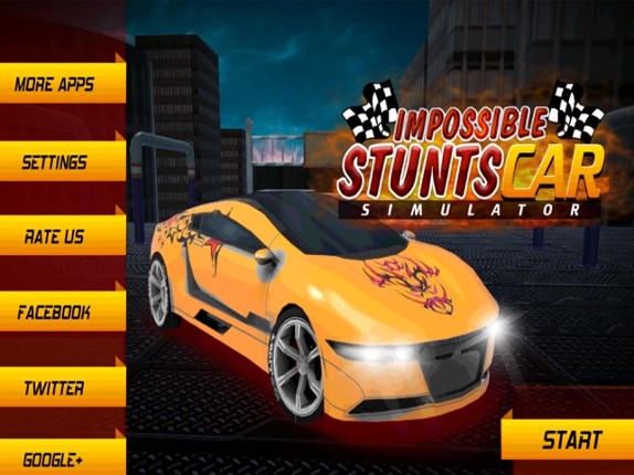 Impossible Stunt Car Simulator screenshot