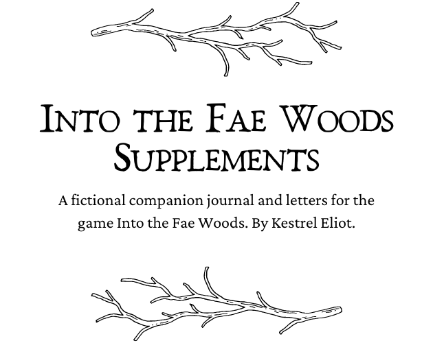 Games like Into the Fae Woods supplements